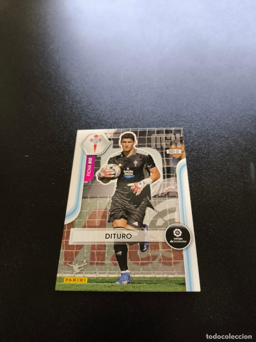 Cromos de f&uacute;tbol: 111 BIS Dituro CELTA DE VIGO PANINI LIGA MEGACRACKS MGK 2021 2022 21 22 NO ESTE ADRENALYN