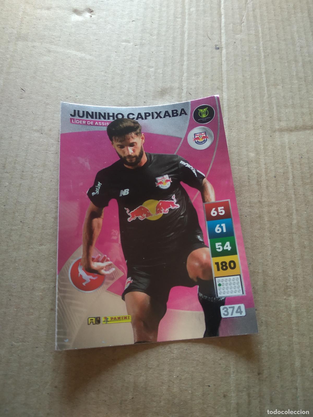 Cromos de f&uacute;tbol: 374 JUNINHO CAPIXABA BRAGANTINO CROMO FUTBOL PANINI ADRENALYN LIGA BRASIL 2023 BRASILEIRAO