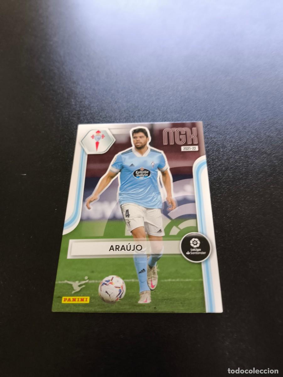 Cromos de f&uacute;tbol: 116 Ara&uacute;jo CELTA DE VIGO PANINI LIGA MEGACRACKS MGK 2021 2022 21 22 NO ESTE ADRENALYN