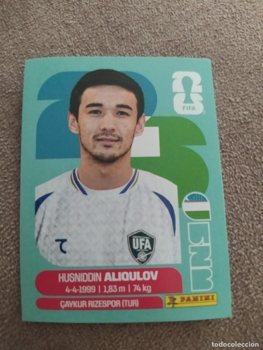 Cromos de f&uacute;tbol: UZB 06 Husniddin ALIQULOV 6 Uzbekist&aacute;n Mundial 2026 Panini