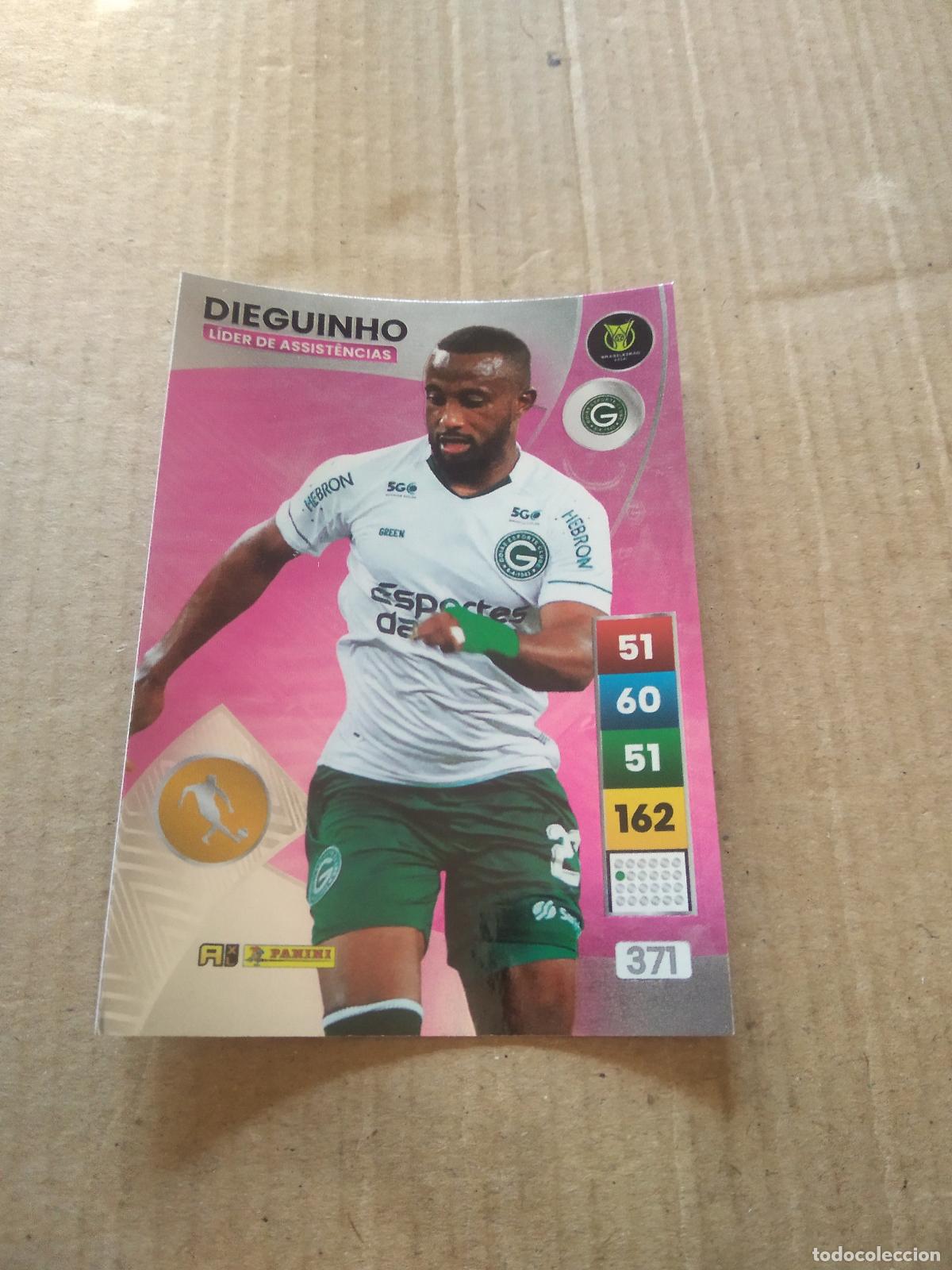 Cromos de f&uacute;tbol: 371 DIEGUINHO GOIAS CROMO FUTBOL PANINI ADRENALYN LIGA BRASIL 2023 BRASILEIRAO