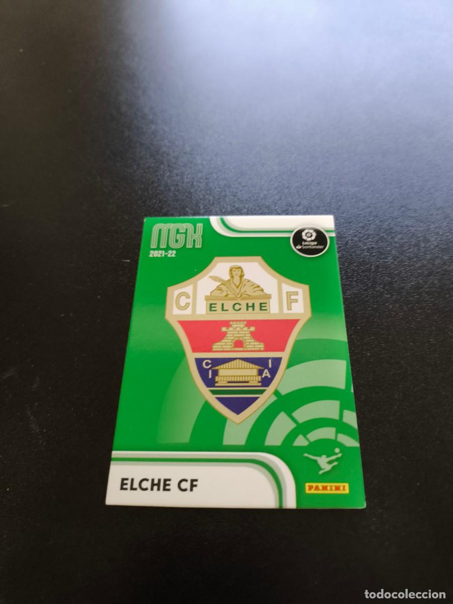 Fu&szlig;ball-Sticker: 127 ESCUDO ELCHE PANINI LIGA MEGACRACKS MGK 2021 2022 21 22 NO ESTE ADRENALYN