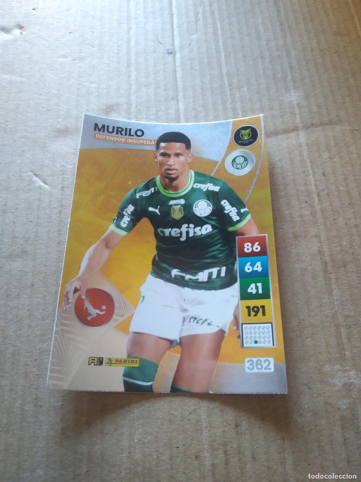 Cromos de f&uacute;tbol: 362 MURILO PALMEIRAS CROMO FUTBOL PANINI ADRENALYN LIGA BRASIL 2023 BRASILEIRAO