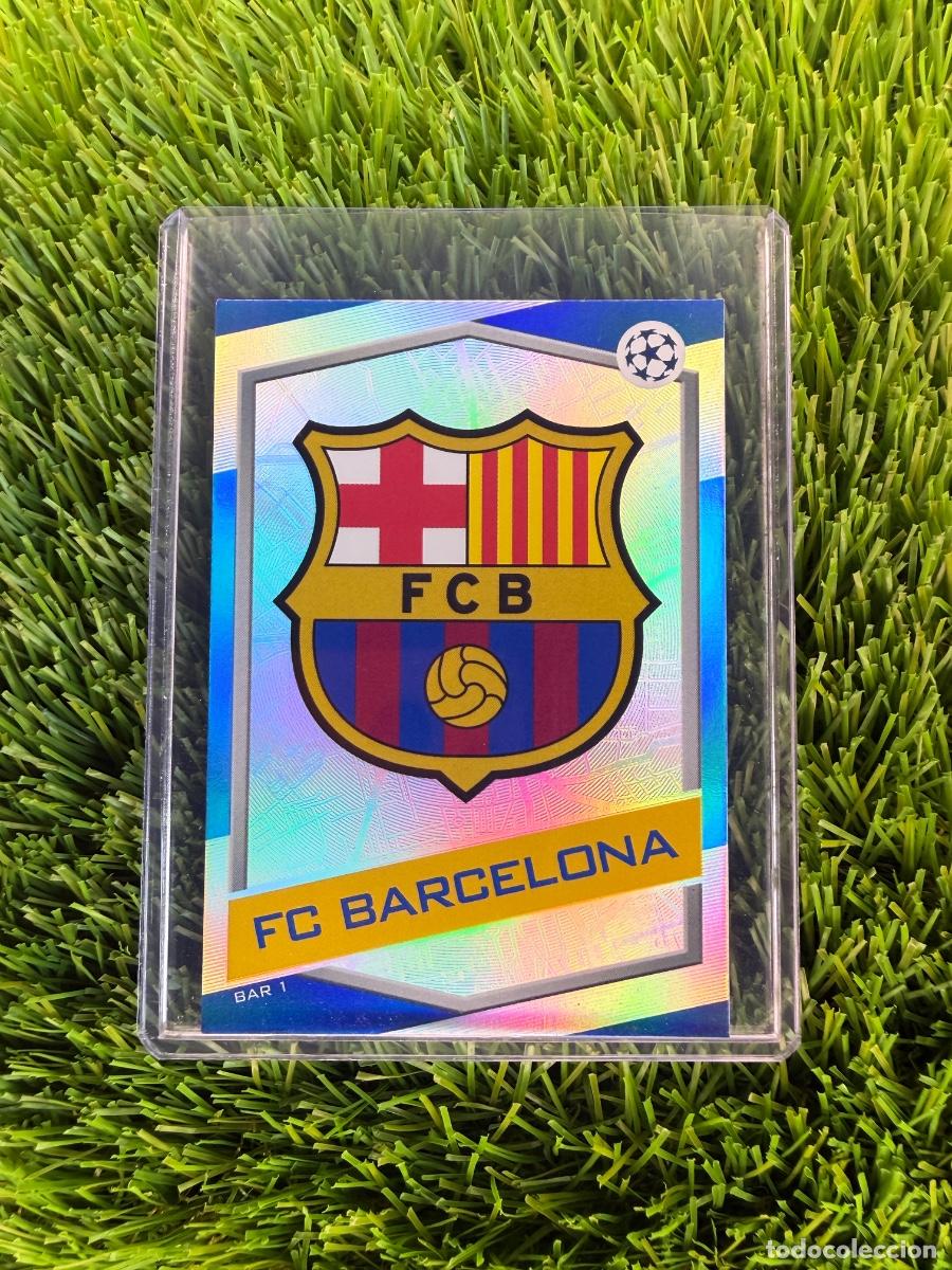 Cromos de f&uacute;tbol: N&ordm; BAR1 Escudo FC Barcelona Match Attax 16 17