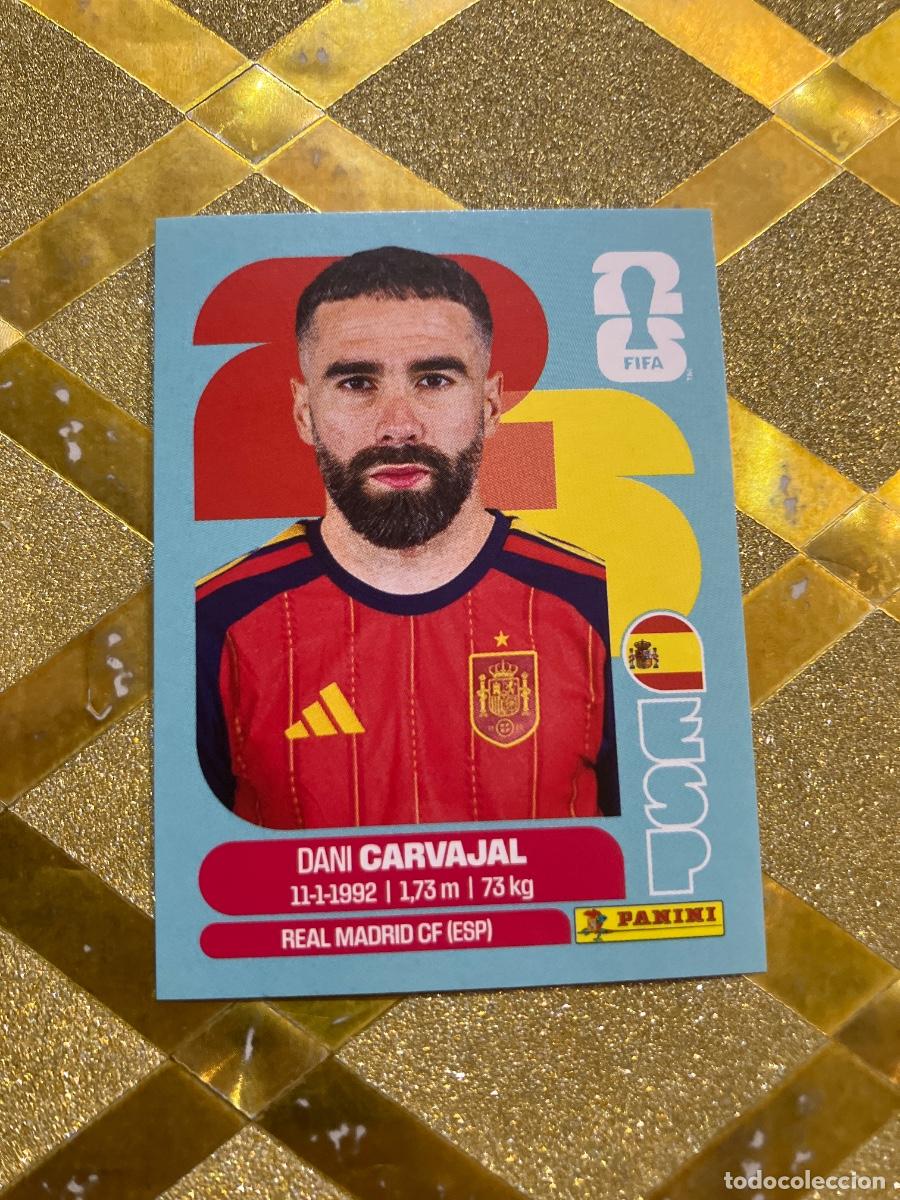 Cromos de f&uacute;tbol: CROMO DE F&Uacute;TBOL NUMERO ESP 7 DANI CARVAJAL ESPA&Ntilde;A MUNDIAL 2026 MEXICO-EEUU-CANADA PANINI !