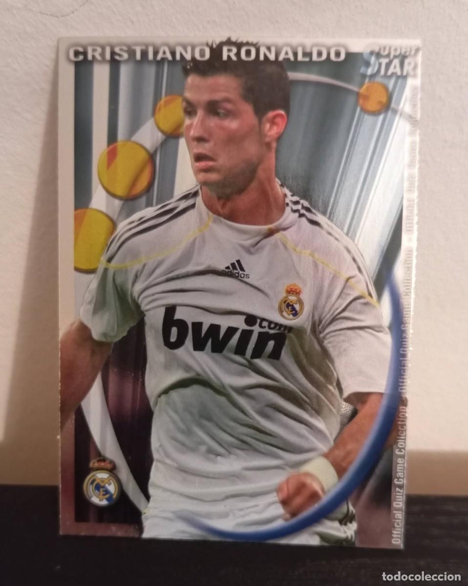 Cromos de f&uacute;tbol: -MUNDICROMO 2011 : 52 CRISTIANO RONALDO ( REAL MADRID ) -- SUPERSTAR BRILLO LISO --