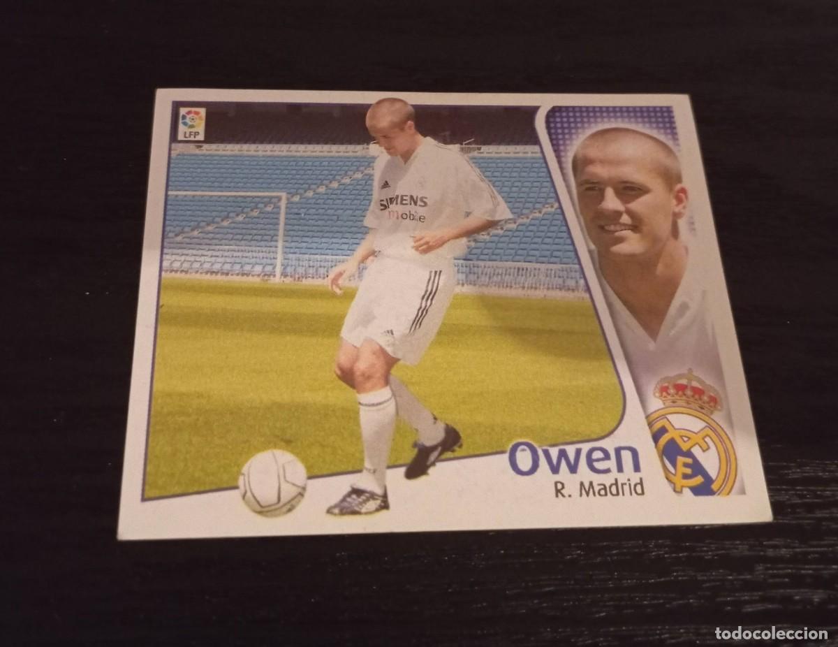 Cromos de f&uacute;tbol: -ESTE 04-05 : FICHAJE - 29 - OWEN ( REAL MADRID ) -- VERSION --