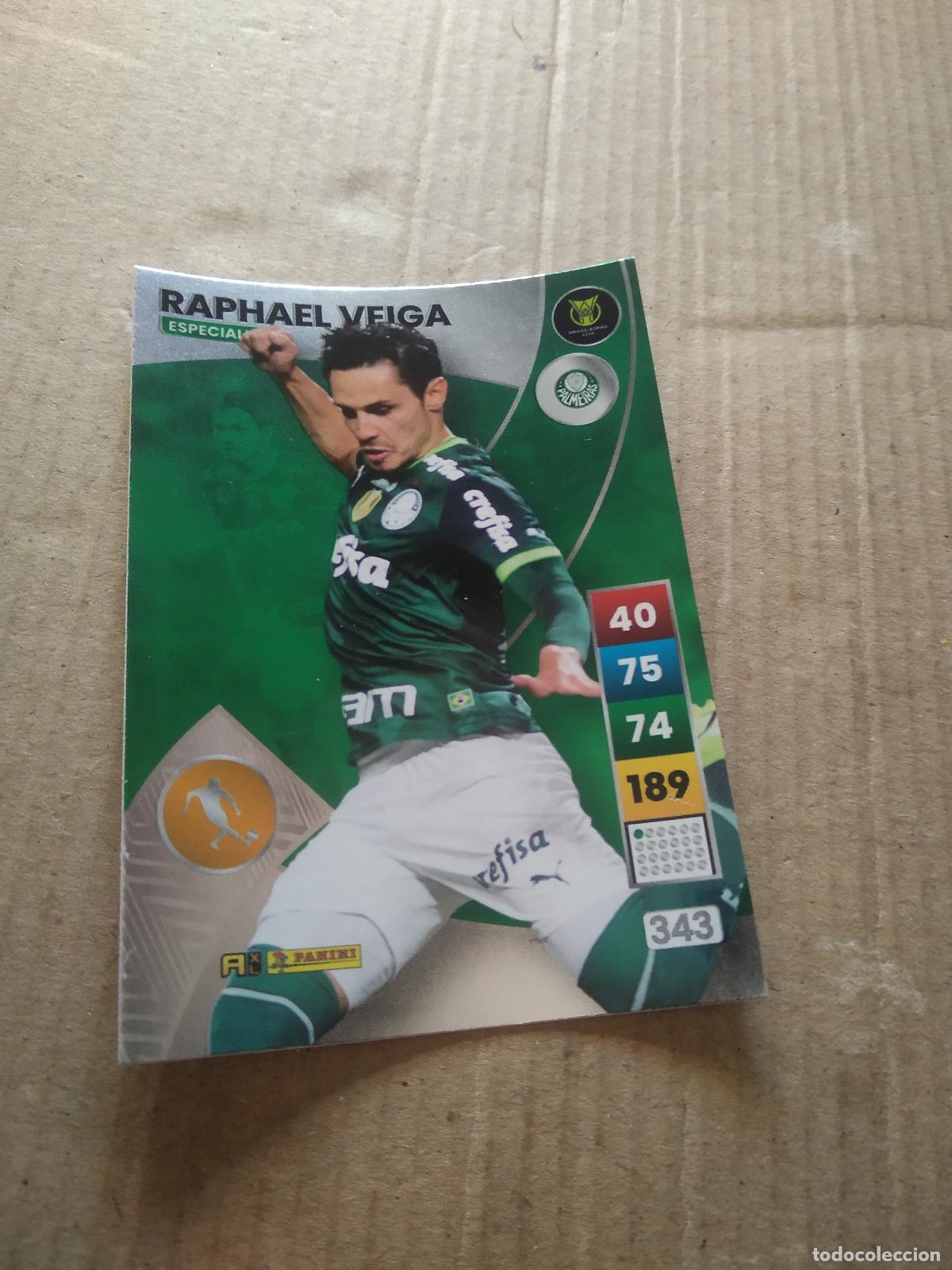 Cromos de f&uacute;tbol: 343 RAPHAEL VEIGA PALMEIRAS CROMO FUTBOL PANINI ADRENALYN LIGA BRASIL 2023 BRASILEIRAO
