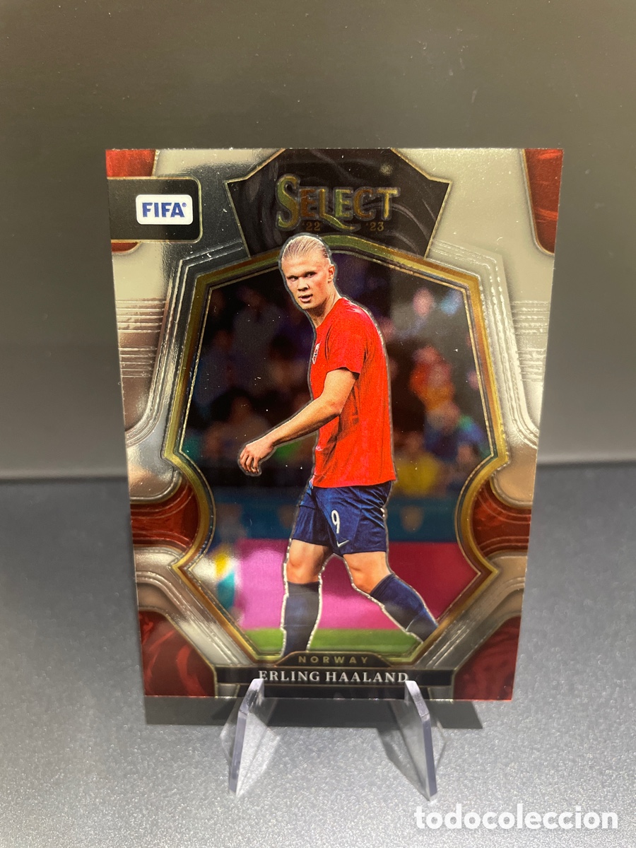 Cromos de f&uacute;tbol: Erling Haaland 160 Panini Select 2022-23 Noruega