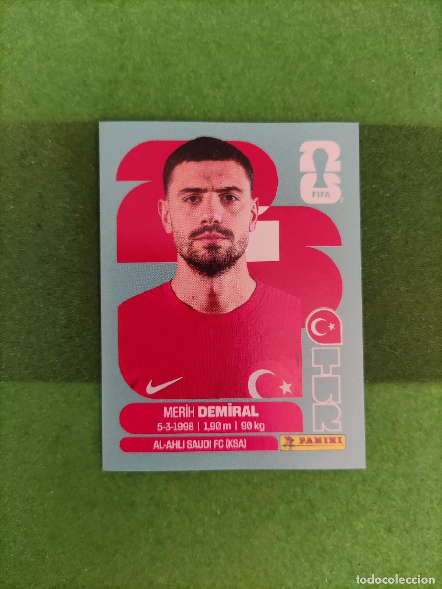 Cromos de f&uacute;tbol: Demiral Turqu&iacute;a TUR 7 Sticker Mundial 2026 FIFA World Cup / Sin pegar