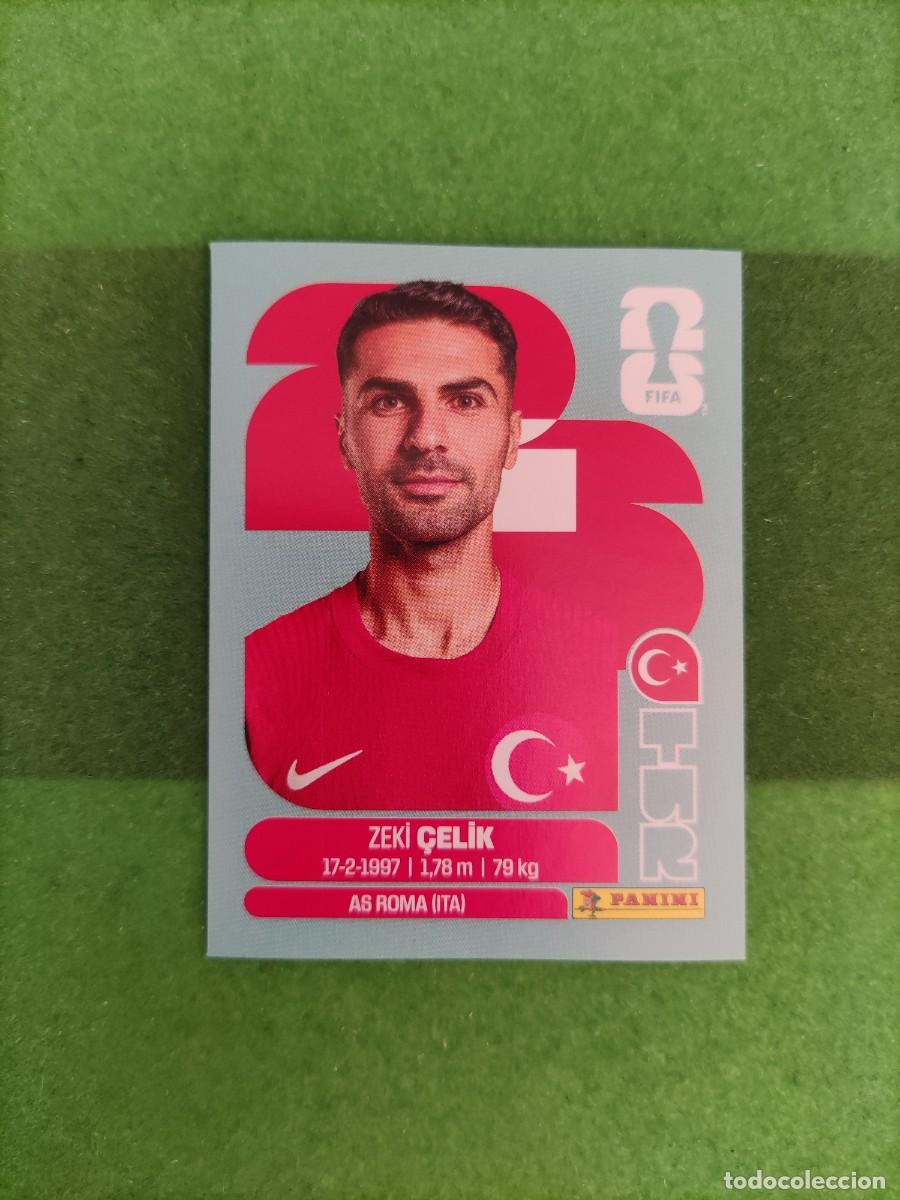 Cromos de f&uacute;tbol: &Ccedil;elik Turqu&iacute;a TUR 4 Sticker Mundial 2026 FIFA World Cup / Sin pegar