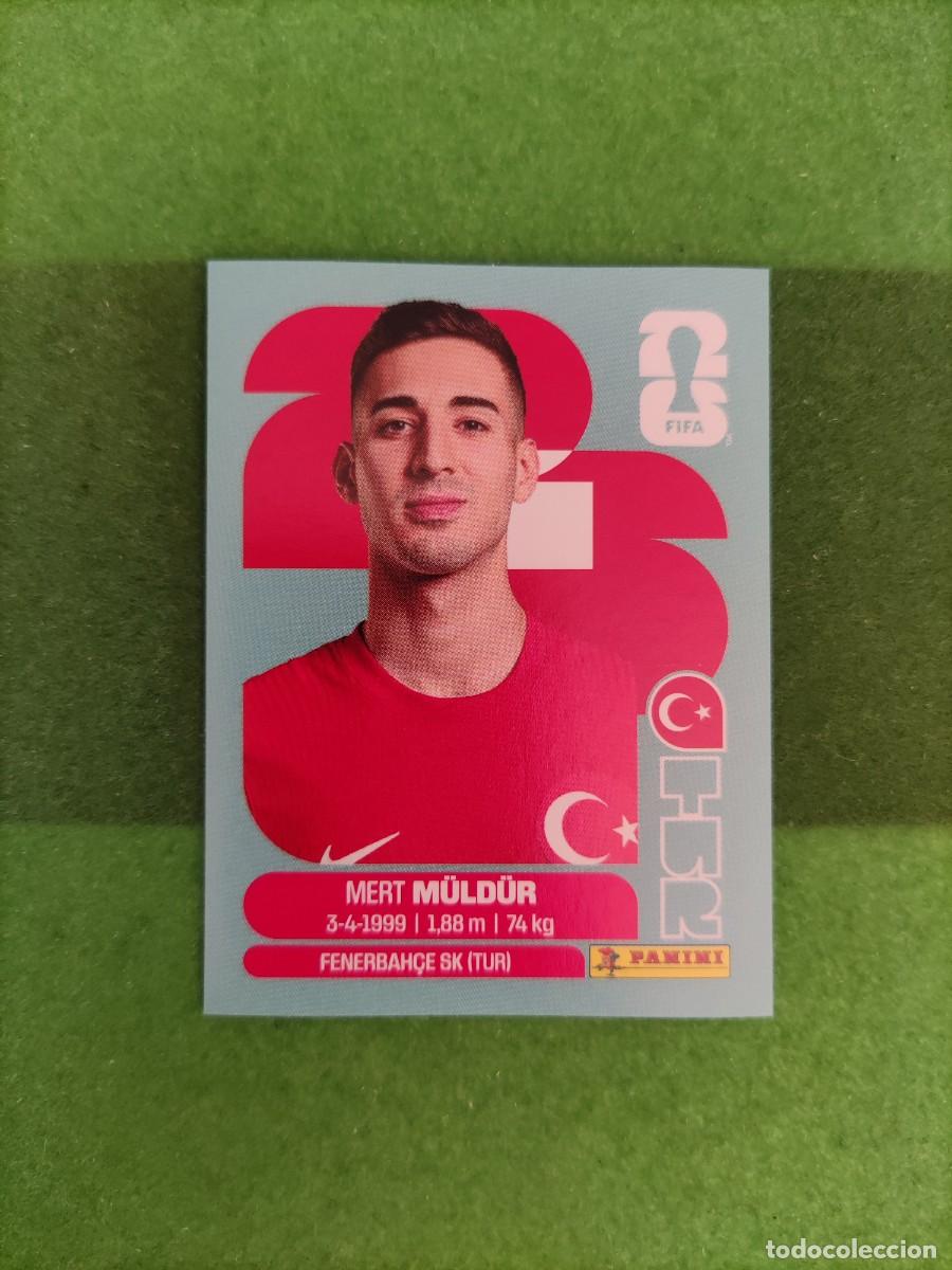 Cromos de f&uacute;tbol: M&uuml;ld&uuml;r Turqu&iacute;a TUR 3 Sticker Mundial 2026 FIFA World Cup / Sin pegar