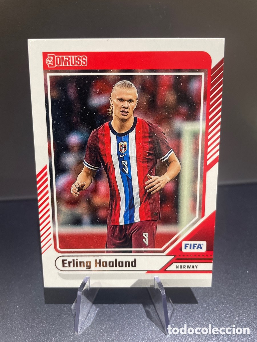 Fu&szlig;ball-Sticker: Erling Haaland 96 Panini Donruss 2024-25 Noruega