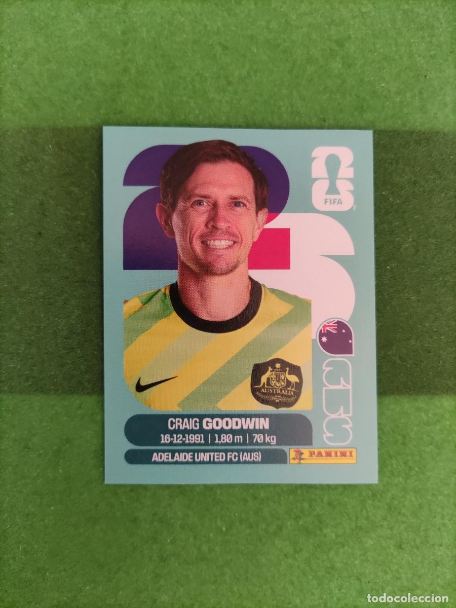 Cromos de f&uacute;tbol: Goodwin Australia AUS 17 Sticker Mundial 2026 FIFA World Cup / Sin pegar