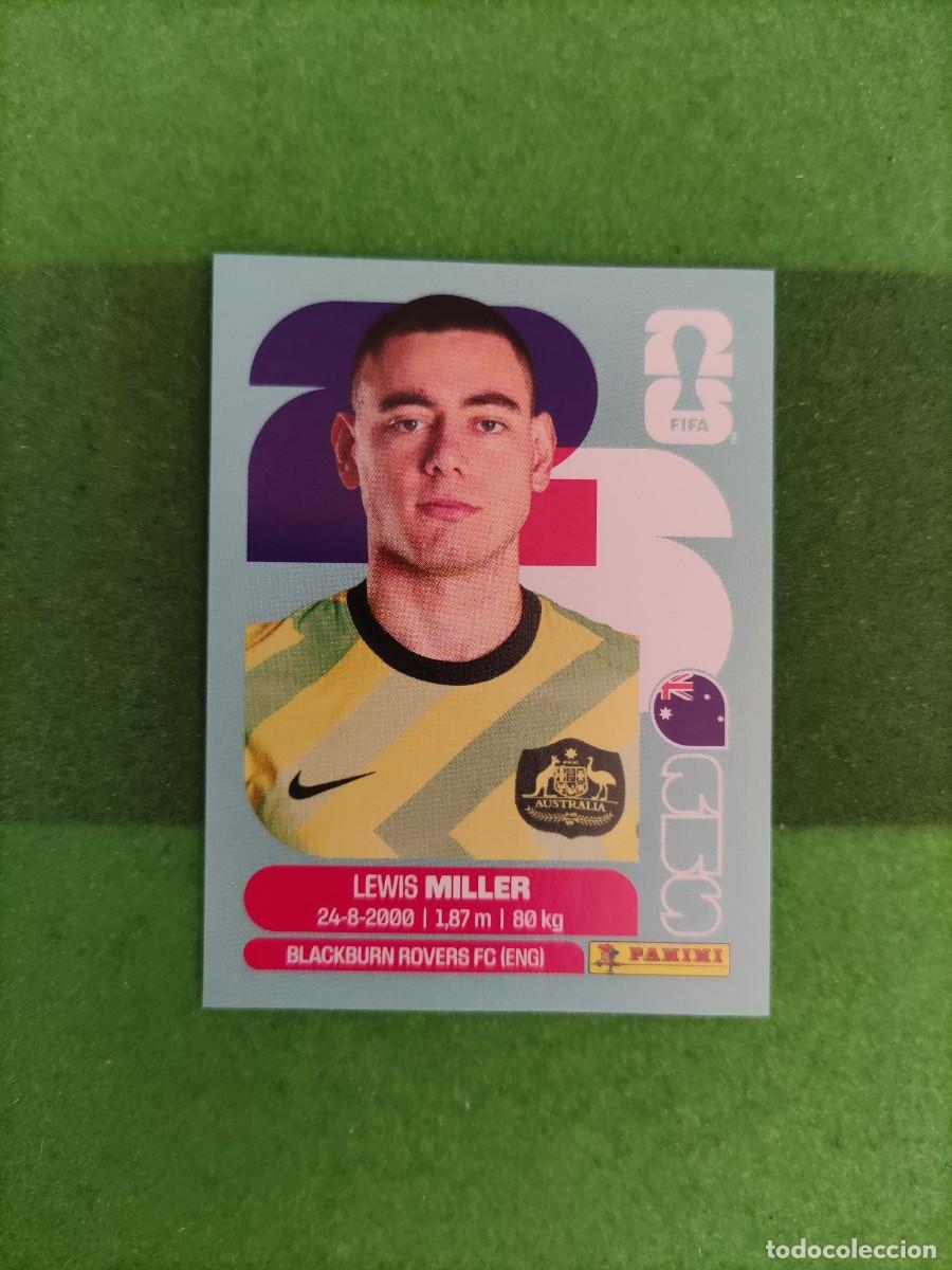 Cromos de f&uacute;tbol: Miller Australia AUS 9 Sticker Mundial 2026 FIFA World Cup / Sin pegar