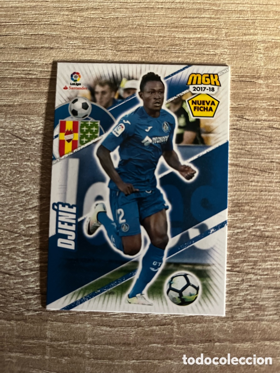 Cromos de f&uacute;tbol: 248 BIS DJEN&Eacute; NUEVA FICHA MEGACRACKS MGK 2017 2018 17 18 GETAFE