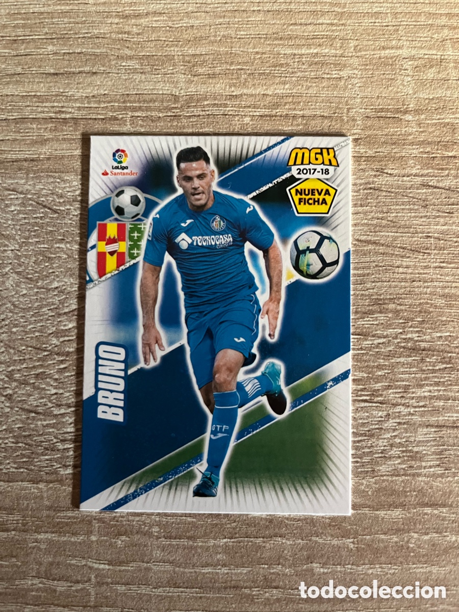 Cromos de f&uacute;tbol: 250 BIS BRUNO NUEVA FICHA MEGACRACKS MGK 2017 2018 17 18 GETAFE