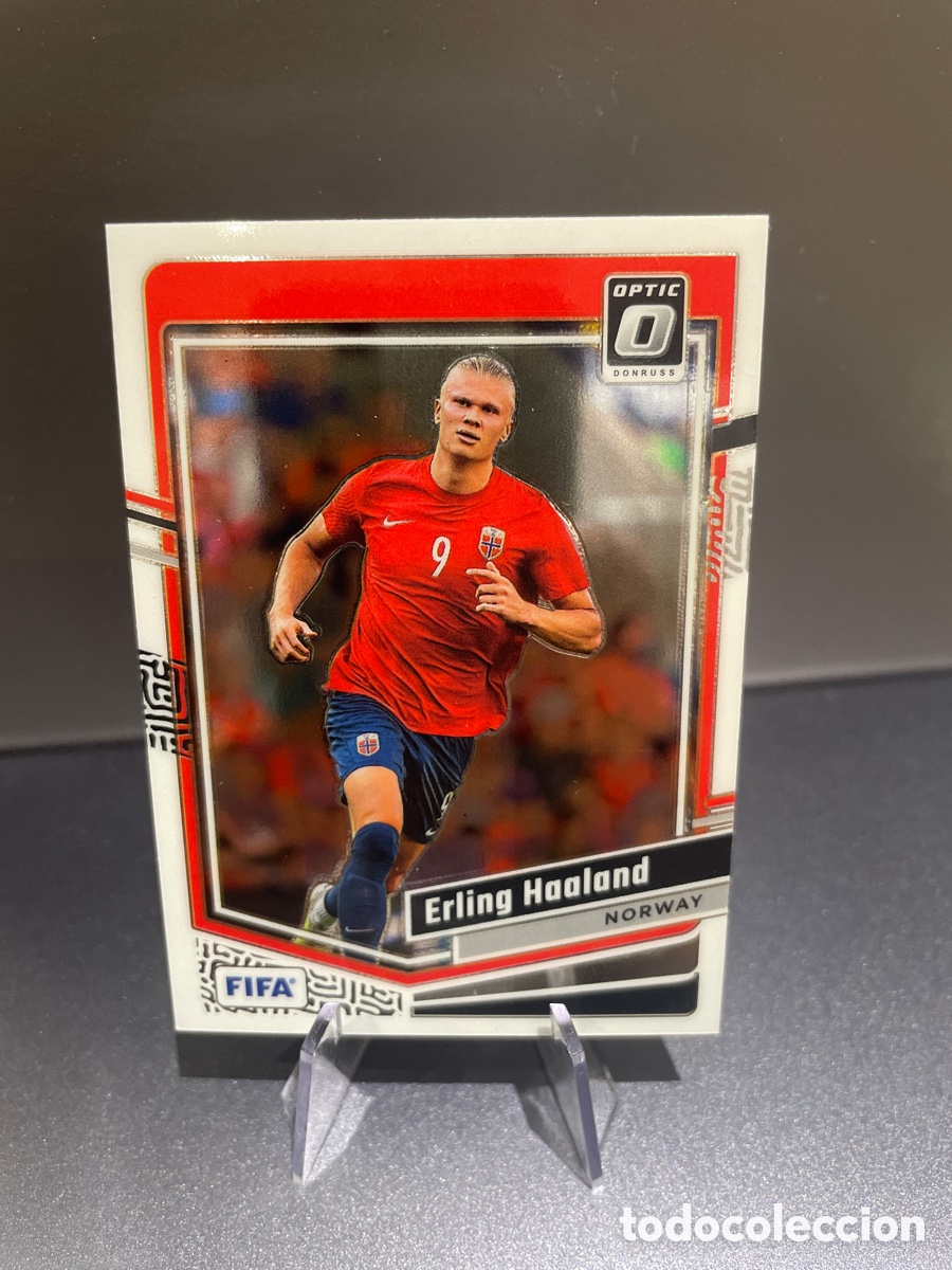 Figurine di Calcio: Erling Haaland 41 Optic Panini Donruss 2023-24 Noruega