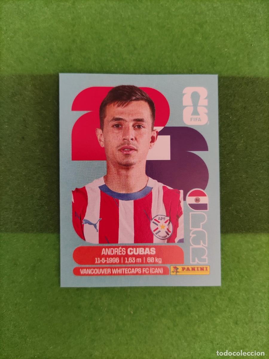 Cromos de f&uacute;tbol: Cubas Paraguay PAR 12 Sticker Mundial 2026 FIFA World Cup / Sin pegar