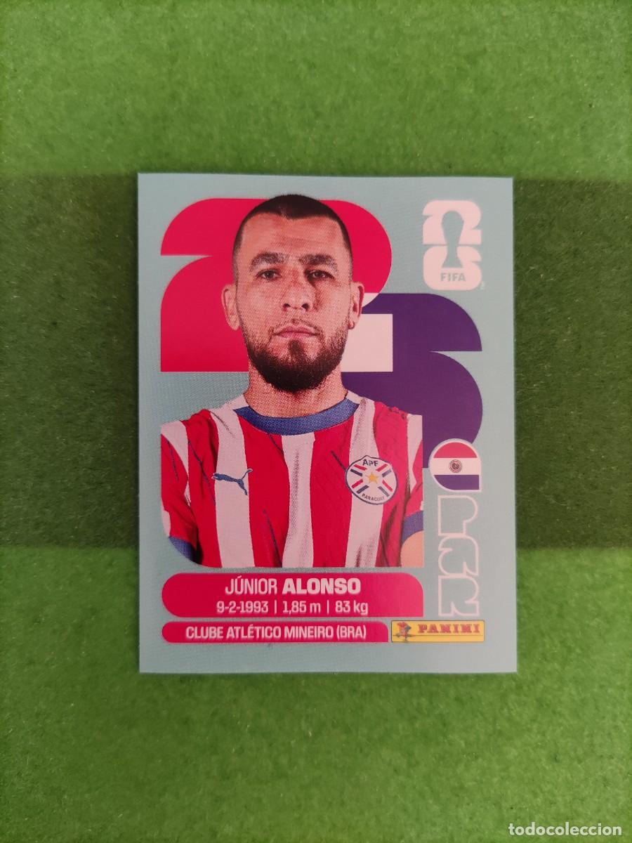 Figurine di Calcio: Alonso Paraguay PAR 8 Sticker Mundial 2026 FIFA World Cup / Sin pegar
