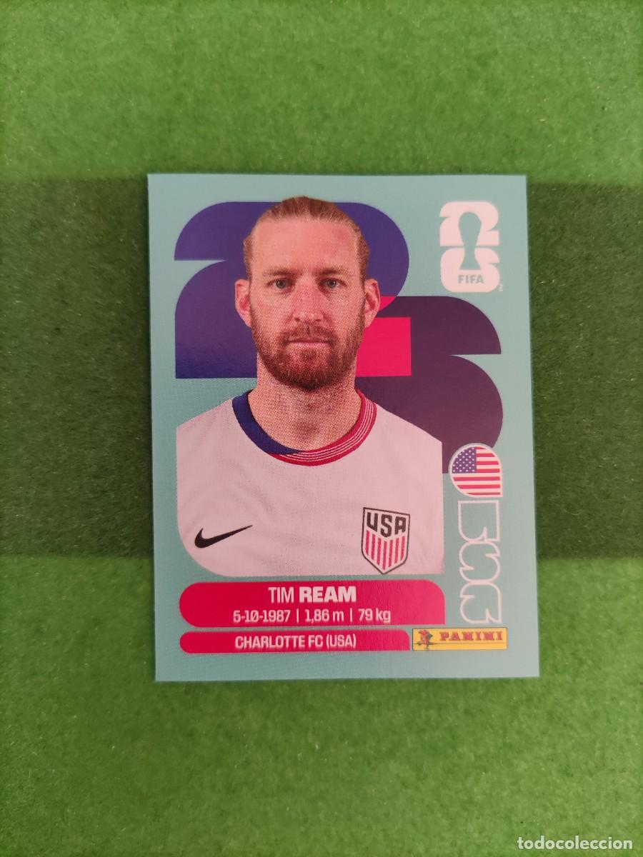 Fu&szlig;ball-Sticker: Ream Estados Unidos USA 4 Sticker Mundial 2026 FIFA World Cup / Sin pegar