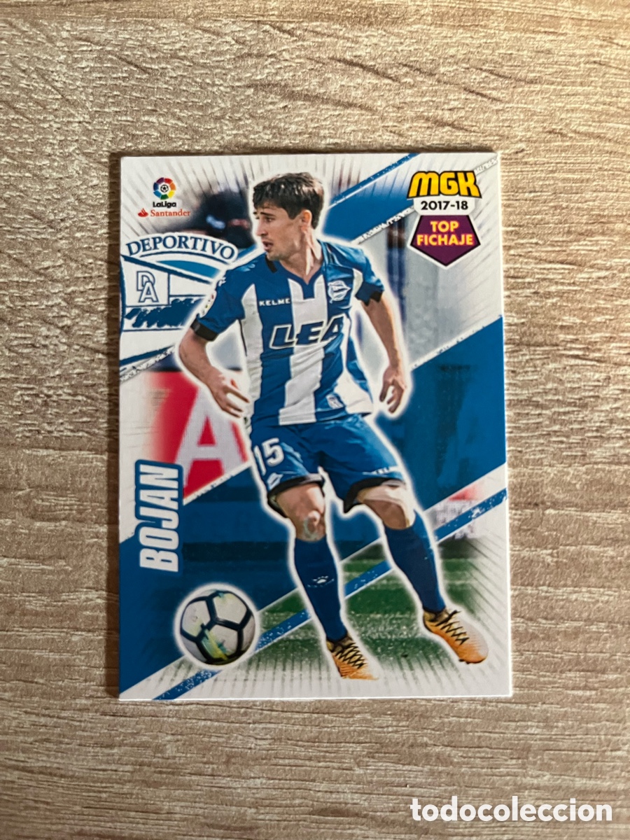 Cartes &agrave; collectionner de Football: 21 BOJAN TOP FICHAJE MEGACRACKS MGK 2017 2018 17 18 ALAV&Eacute;S
