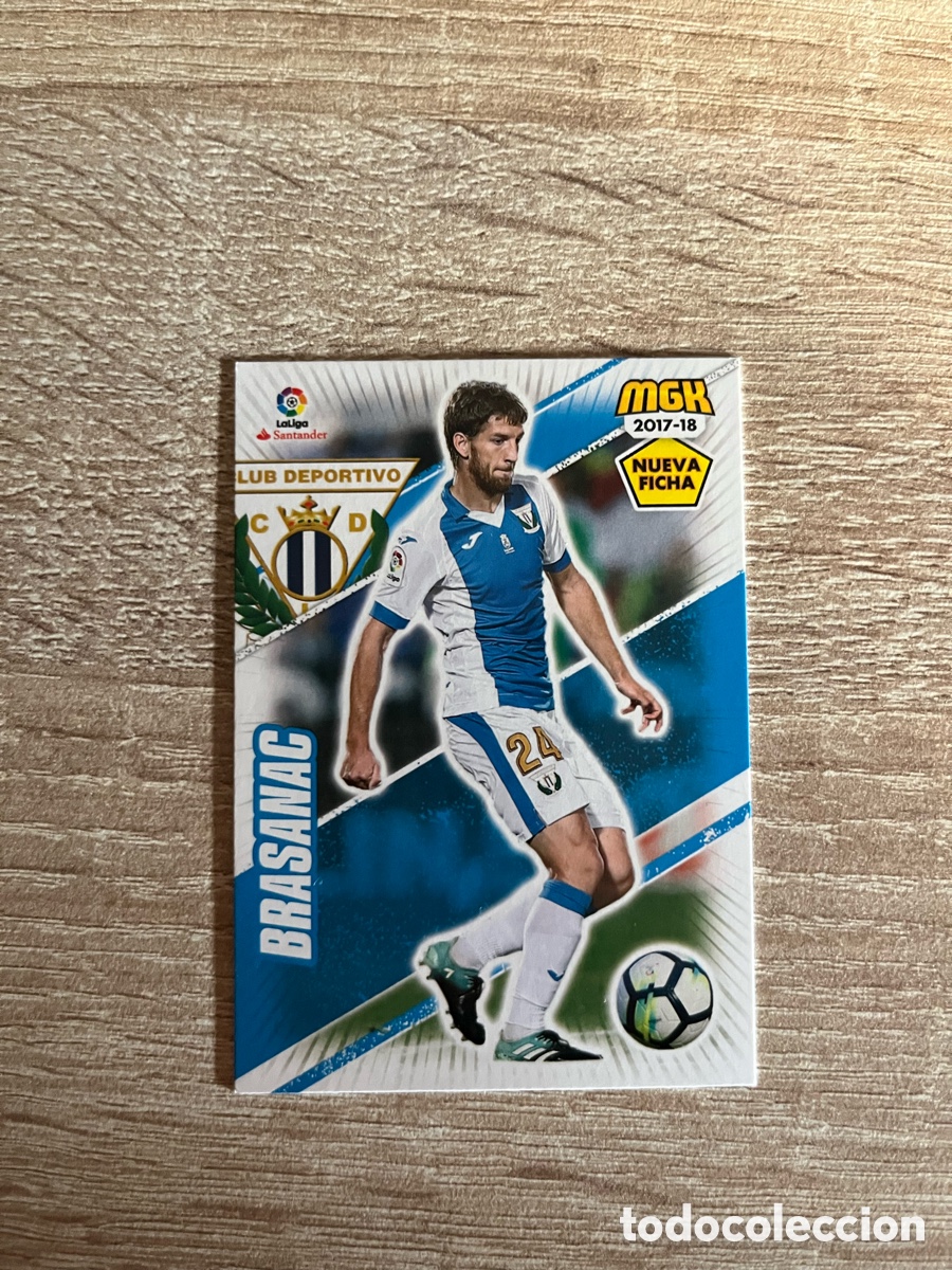 Cromos de f&uacute;tbol: 333 BIS BRASANAC NUEVA FICHA MEGACRACKS MGK 2017 2018 17 18 LEGAN&Eacute;S