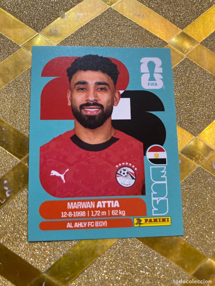 Cromos de f&uacute;tbol: CROMO DE F&Uacute;TBOL NUMERO EGY 10 MARWAN ATTIA DE EGIPTO MUNDIAL 2026 MEXICO-EEUU-CANADA PANINI !