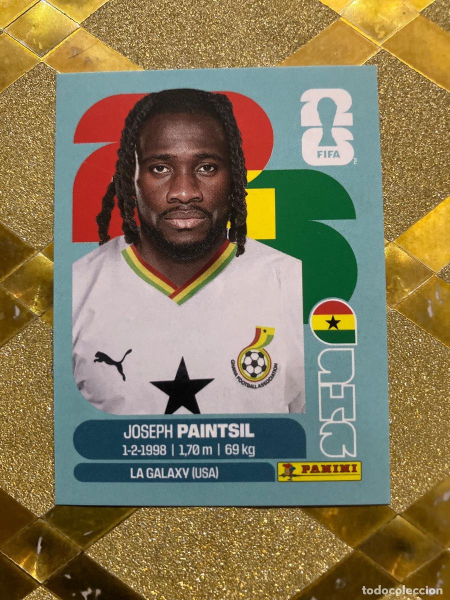 Cromos de f&uacute;tbol: CROMO DE F&Uacute;TBOL NUMERO GHA 18 JOSEPH PAINTSIL GHANA MUNDIAL 2026 MEXICO-EEUU-CANADA PANINI !