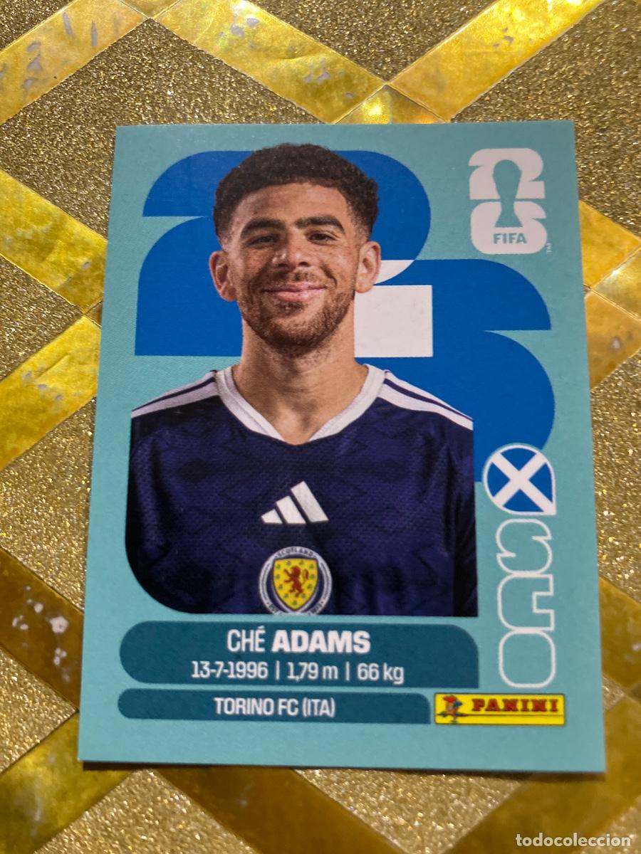 Cromos de f&uacute;tbol: CROMO DE F&Uacute;TBOL NUMERO SCO 19 CHE ADAMS ESCOCIA MUNDIAL 2026 MEXICO-EEUU-CANADA PANINI !