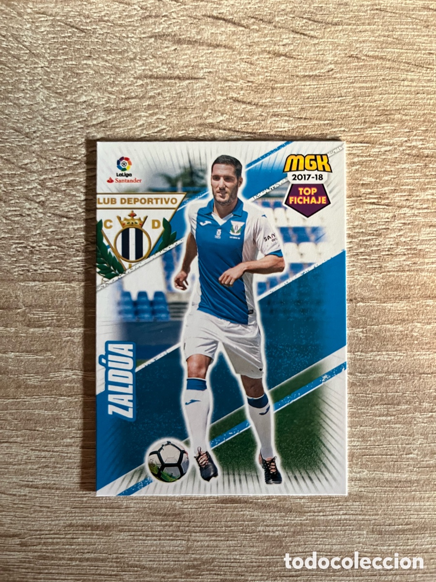 Cromos de f&uacute;tbol: 343 ZALD&Uacute;A TOP FICHAJE MEGACRACKS MGK 2017 2018 17 18 LEGAN&Eacute;S