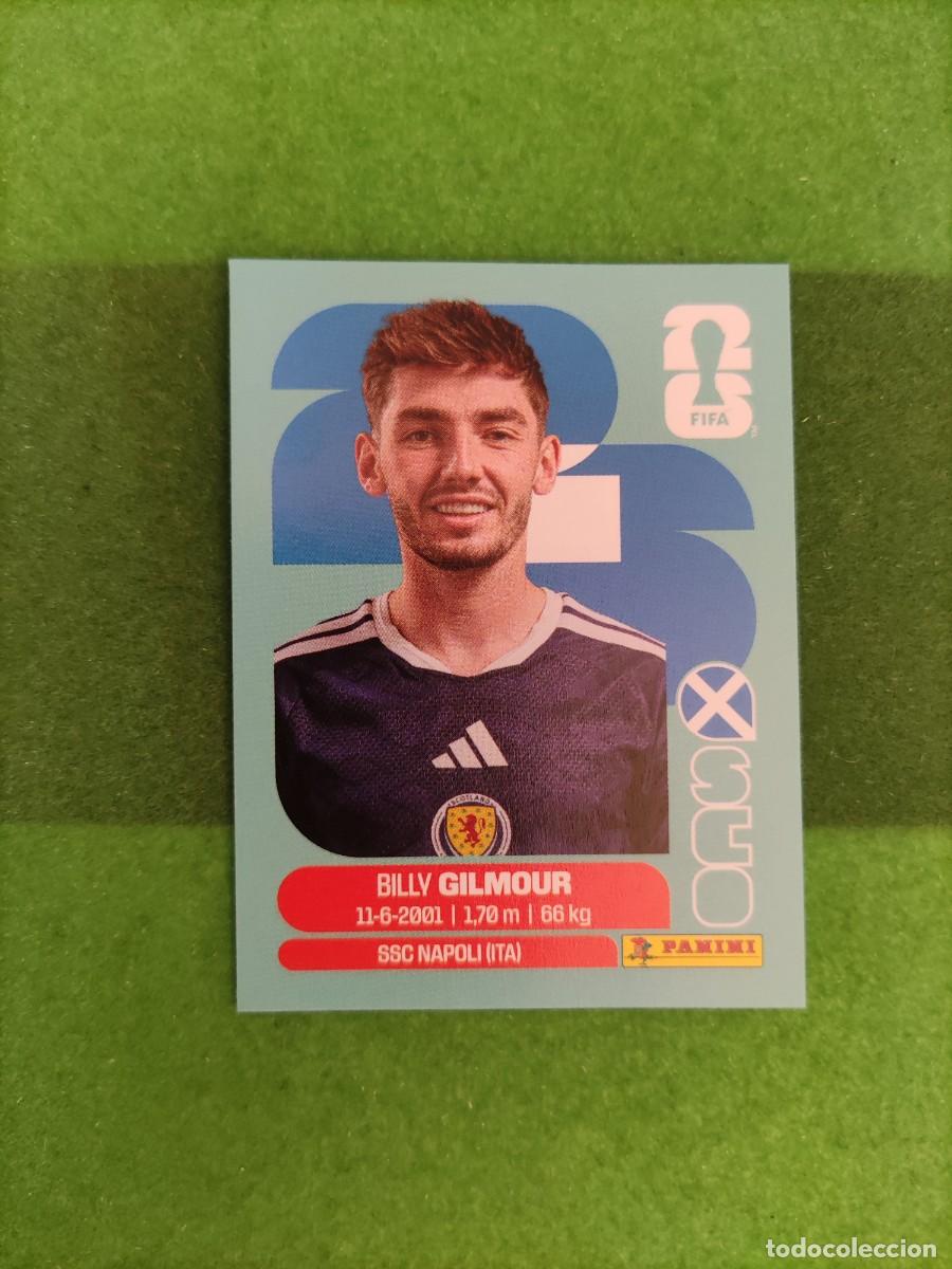 Cromos de f&uacute;tbol: Gilmour Escocia SCO 12 Sticker Mundial 2026 FIFA World Cup / Sin pegar