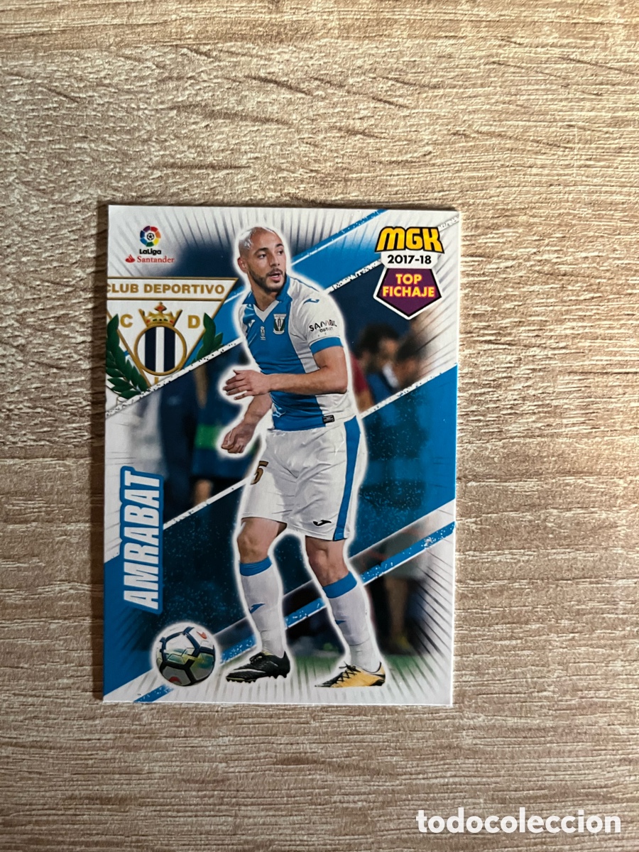Cartes &agrave; collectionner de Football: 345 AMRABAT TOP FICHAJE MEGACRACKS MGK 2017 2018 17 18 LEGAN&Eacute;S
