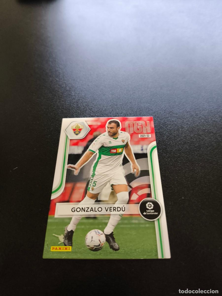 Cromos de f&uacute;tbol: 134 Gonzalo Verd&uacute; ELCHE PANINI LIGA MEGACRACKS MGK 2021 2022 21 22 NO ESTE ADRENALYN