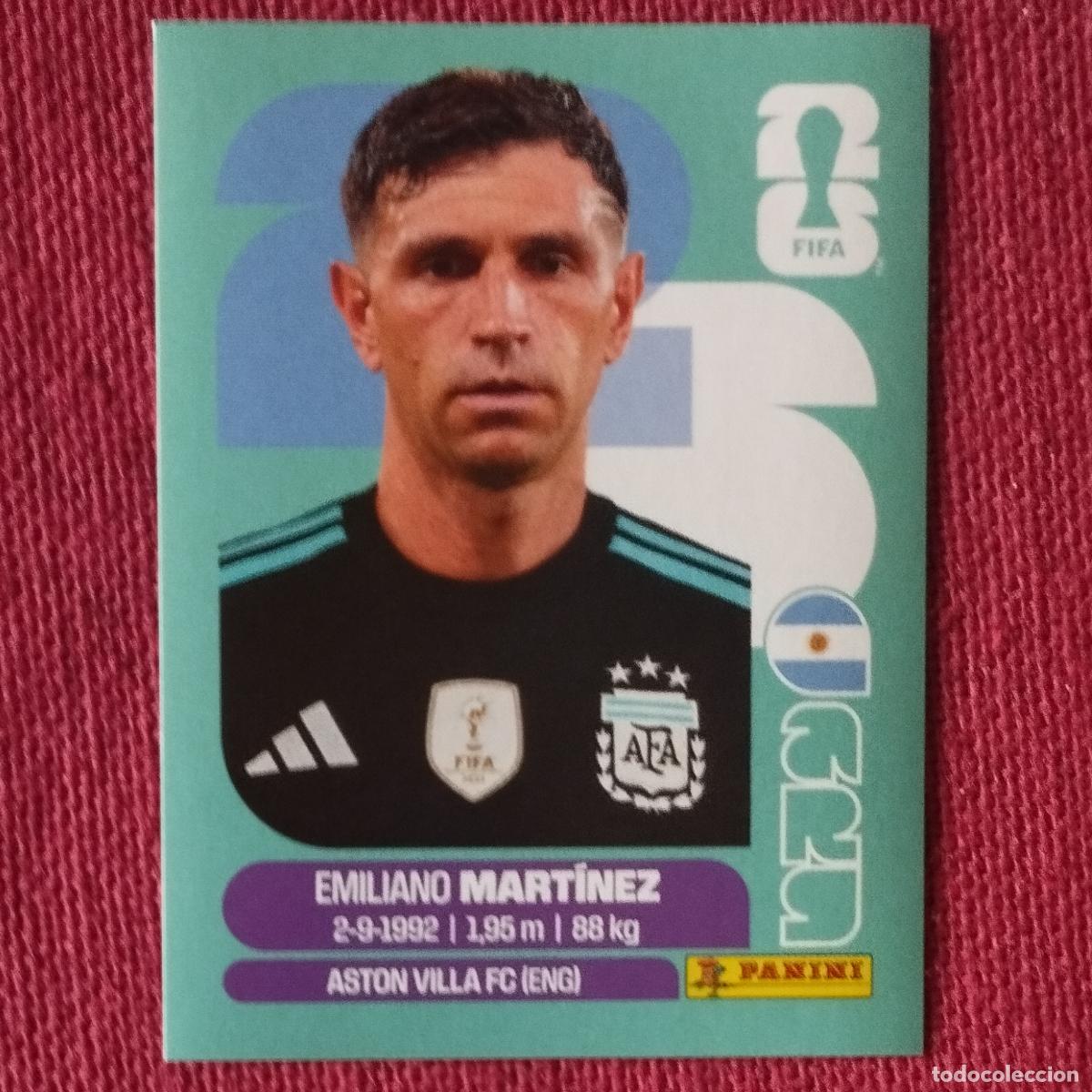 Cromos de f&uacute;tbol: EMILIANO MARTINEZ - ARGENTINA - ARG 2 - MUNDIAL DE FUTBOL - FIFA WORLD CUP - 2026