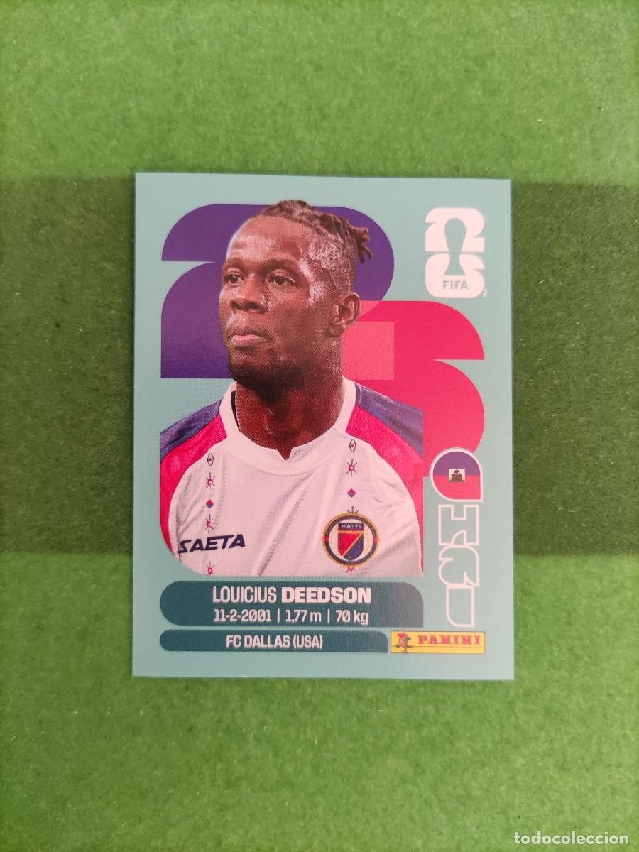 Cromos de f&uacute;tbol: Deedson Hait&iacute; HAI 19 Sticker Mundial 2026 FIFA World Cup / Sin pegar