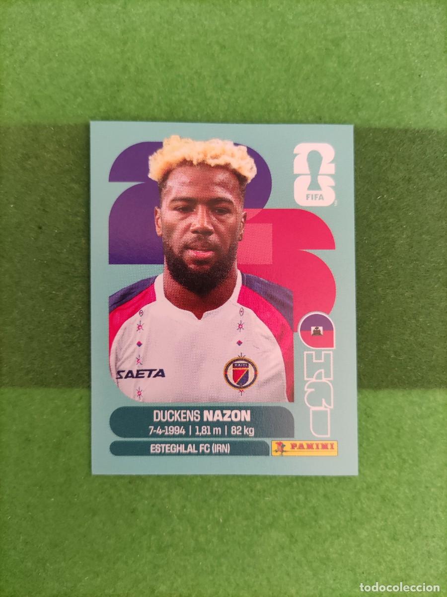 Cromos de f&uacute;tbol: Nazon Hait&iacute; HAI 18 Sticker Mundial 2026 FIFA World Cup / Sin pegar