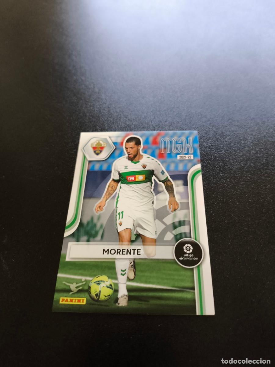 Cromos de f&uacute;tbol: 141 Morente ELCHE PANINI LIGA MEGACRACKS MGK 2021 2022 21 22 NO ESTE ADRENALYN