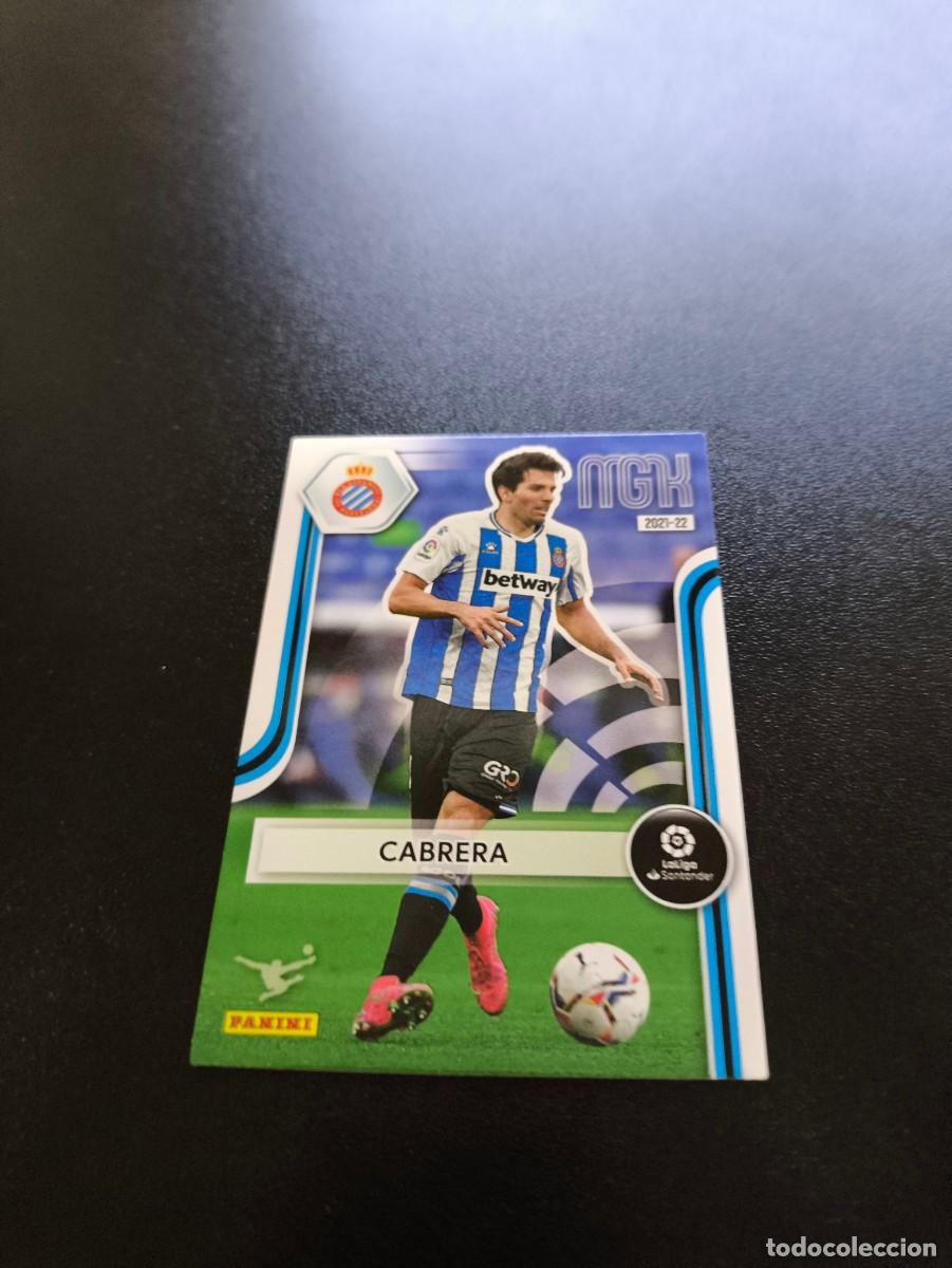Fu&szlig;ball-Sticker: 150 Cabrera ESPANYOL PANINI LIGA MEGACRACKS MGK 2021 2022 21 22 NO ESTE ADRENALYN