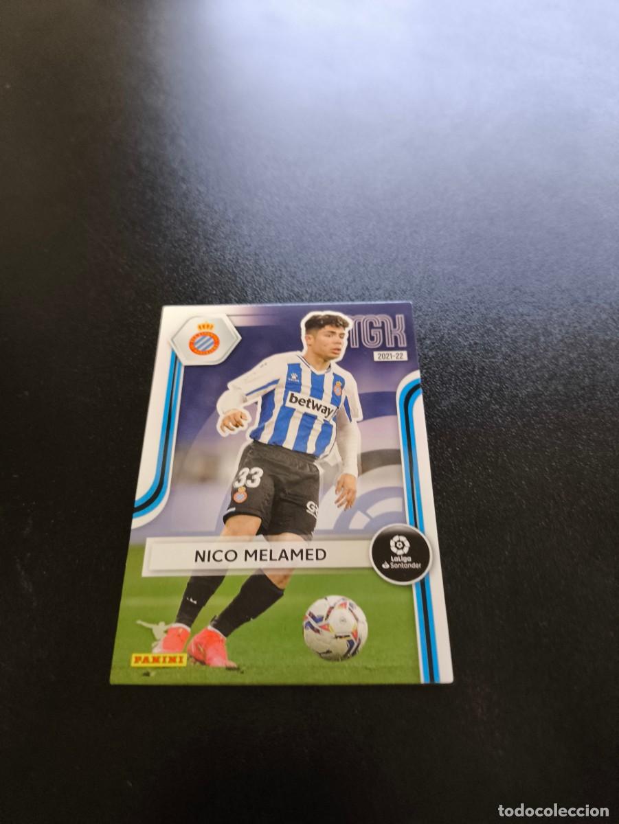 Figurine di Calcio: 158 Nico Melamed ESPANYOL PANINI LIGA MEGACRACKS MGK 2021 2022 21 22 NO ESTE ADRENALYN