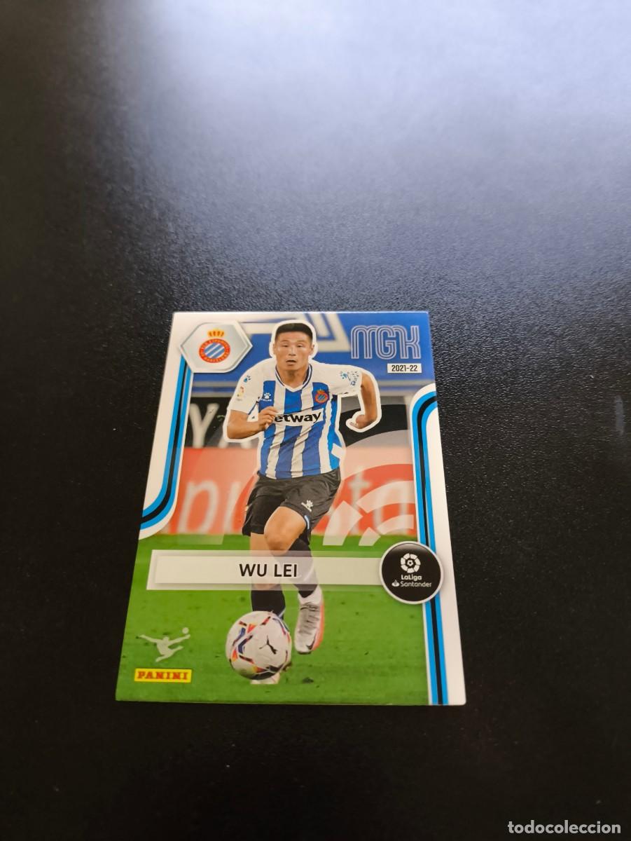 Figurine di Calcio: 160 Wu Lei ESPANYOL PANINI LIGA MEGACRACKS MGK 2021 2022 21 22 NO ESTE ADRENALYN