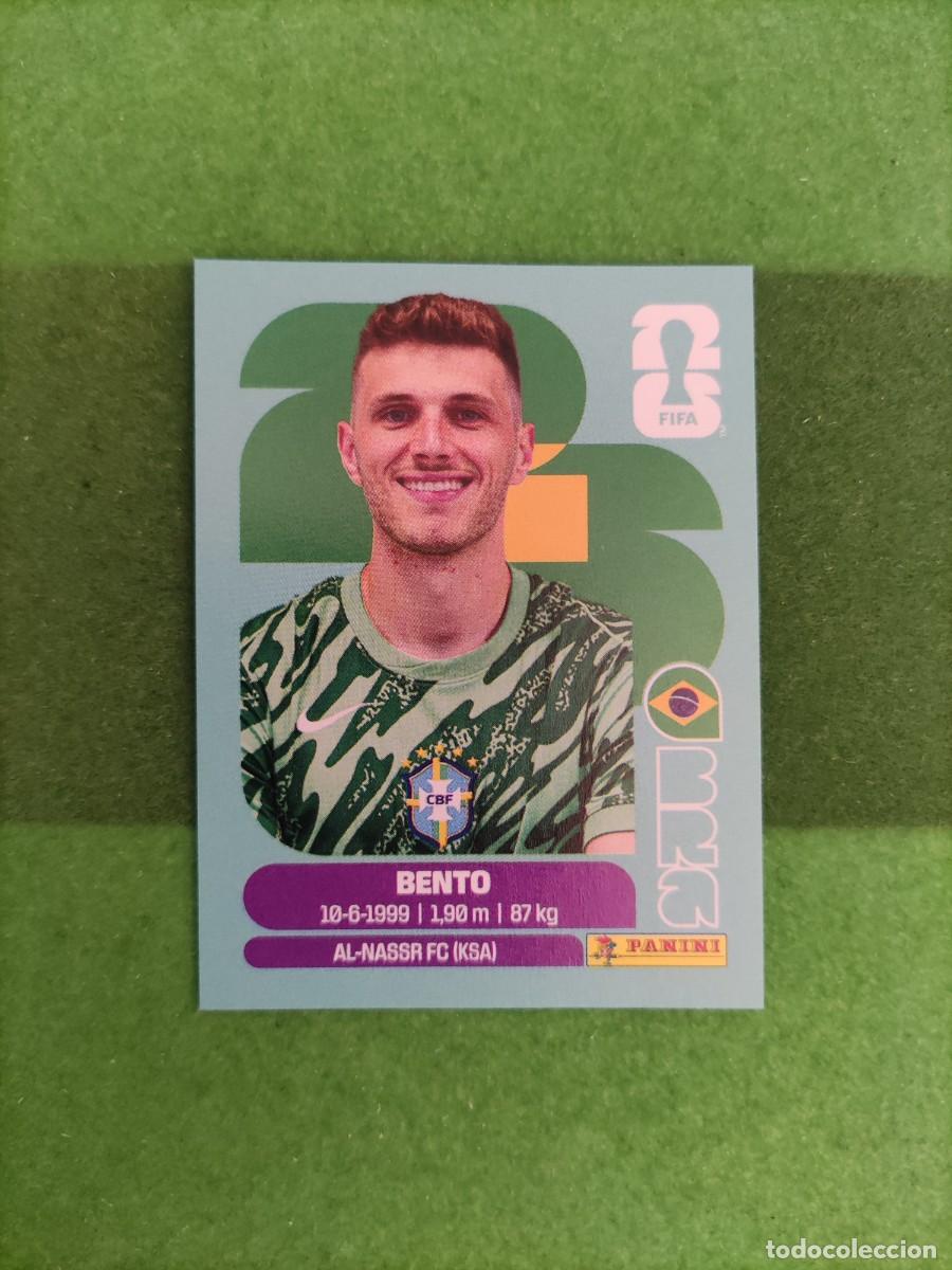Cromos de Futebol: Bento Brasil BRA 3 Sticker Mundial 2026 FIFA World Cup / Sin pegar