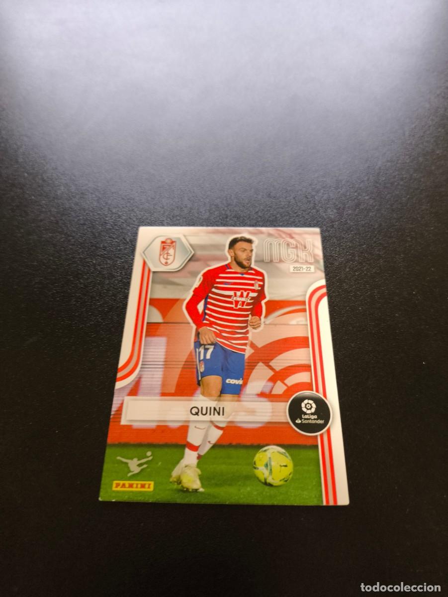 Fu&szlig;ball-Sticker: 187 Quini GRANADA PANINI LIGA MEGACRACKS MGK 2021 2022 21 22 NO ESTE ADRENALYN