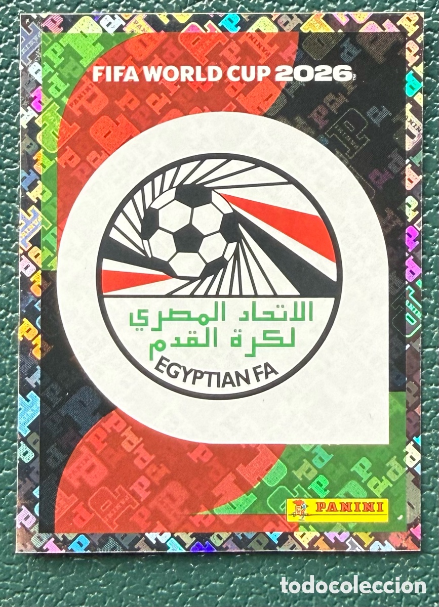 Cartes &agrave; collectionner de Football: EGY 1 ESCUDO EGIPTO CROMOS ALBUM FIFA WORLD CUP MUNDIAL 2026 PANINI