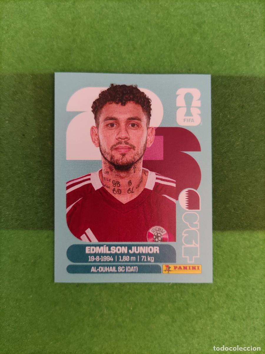 Fu&szlig;ball-Sticker: Edmilson Junior Qatar QAT 17 Sticker Mundial 2026 FIFA World Cup / Sin pegar
