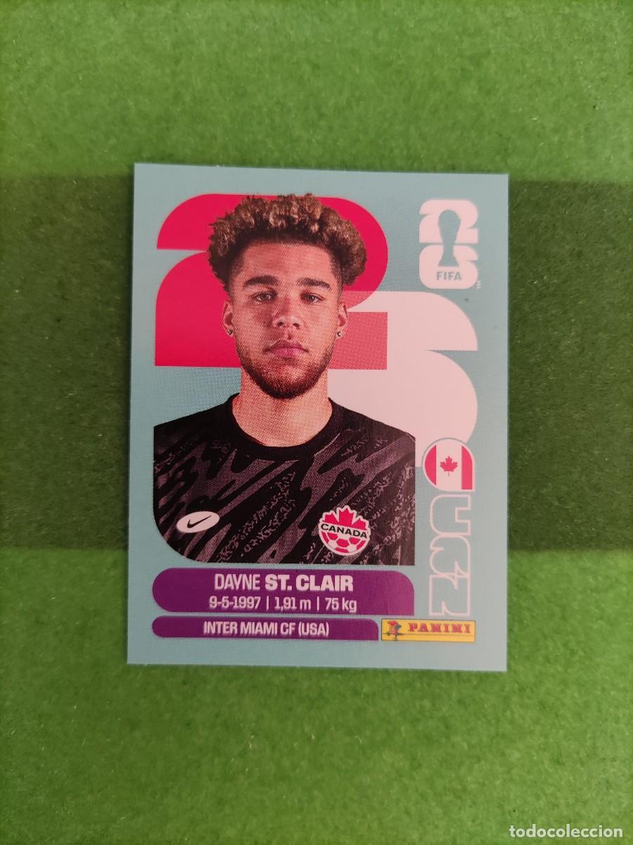 Football Stickers: St. Clair Canad&aacute; CAN 2 Sticker Mundial 2026 FIFA World Cup / Sin pegar