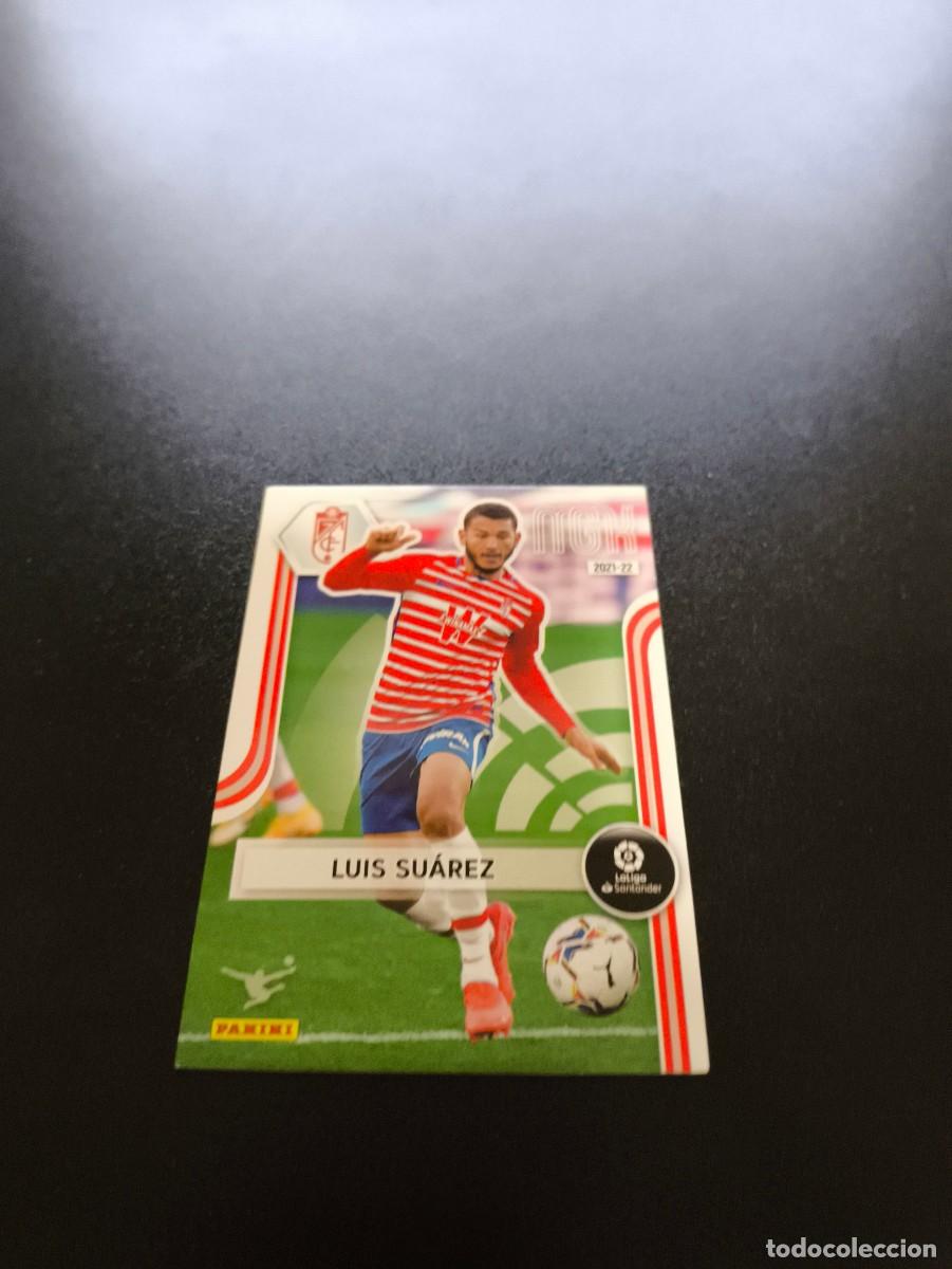 Football Stickers: 198 Luis Su&aacute;rez GRANADA PANINI LIGA MEGACRACKS MGK 2021 2022 21 22 NO ESTE ADRENALYN