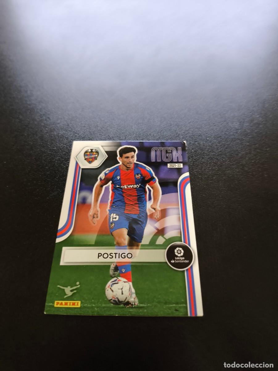 Cromos de f&uacute;tbol: 203 Postigo LEVANTE PANINI LIGA MEGACRACKS MGK 2021 2022 21 22 NO ESTE ADRENALYN