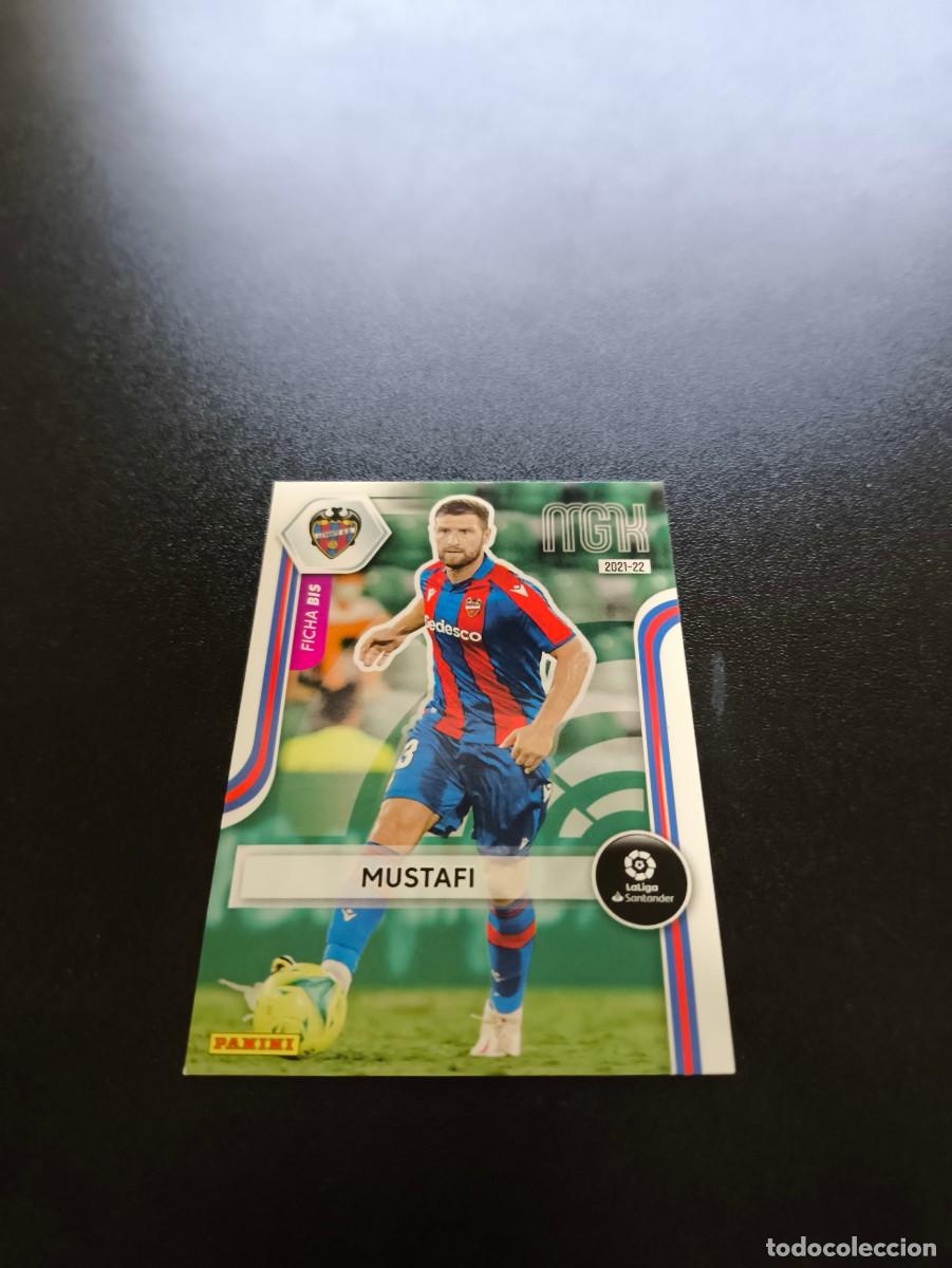 Cromos de f&uacute;tbol: 204 BIS Mustafi LEVANTE PANINI LIGA MEGACRACKS MGK 2021 2022 21 22 NO ESTE ADRENALYN