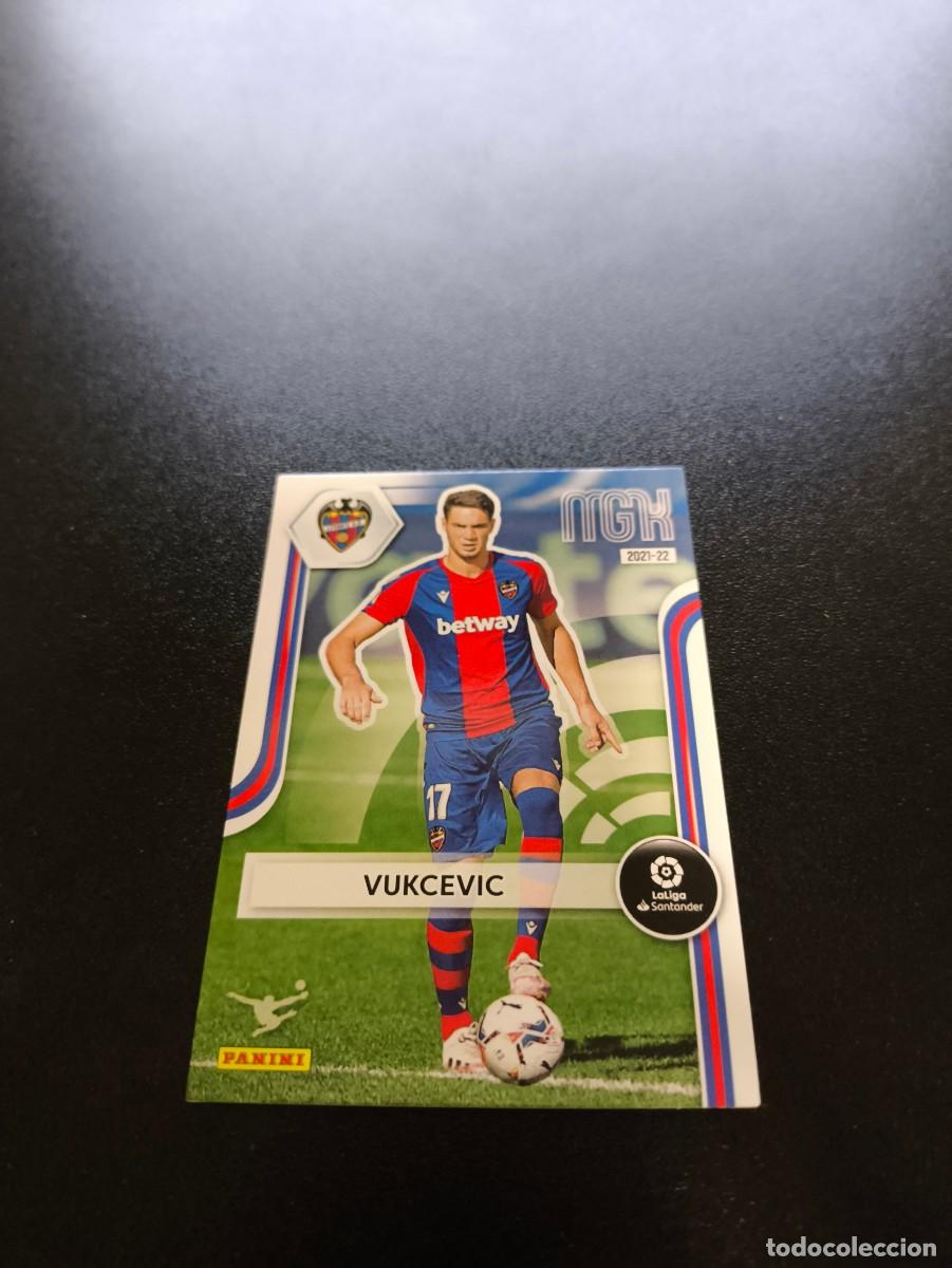 Cromos de f&uacute;tbol: 210 Vukcevic LEVANTE PANINI LIGA MEGACRACKS MGK 2021 2022 21 22 NO ESTE ADRENALYN